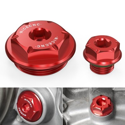 Engine Crankcase Cover Screw Plugs For Honda TRX450ER Electric Start 2006-2014