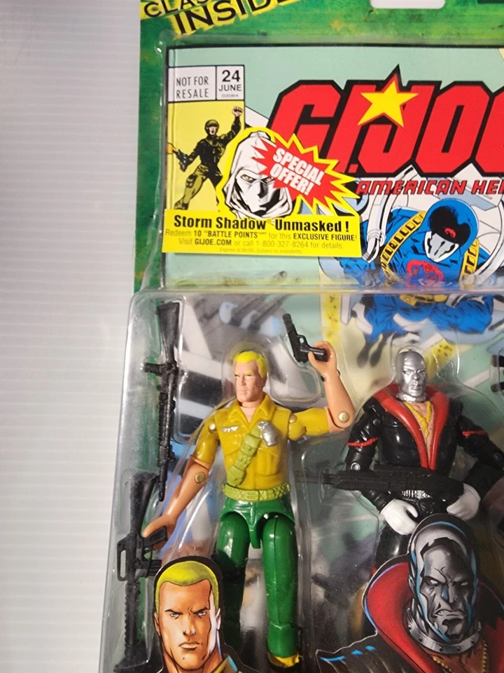 GI JOE Comic PACK #24 DUKE/DESTRO/ROADBLOCK 3 Pack - Image 2 of 4