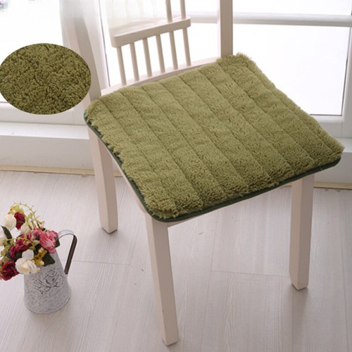 40x40cm Warm Sitzkissen Stuhlauflage Studenten Büro Arbeiten Essen Fellig Plüsch - Bild 7 von 14