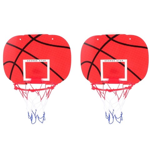 2 Sets Wandmontierter Basketballkorb Kind Baby Spielzeug Werfen Sportspielzeug