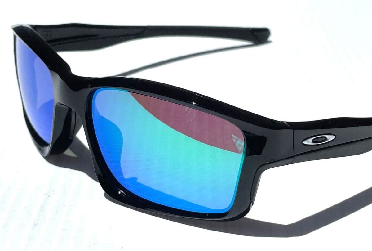 NEW Oakley CHAINLINK Black Ink POLARIZED Galaxy Jade Lens Sunglass