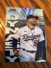 2022 Topps Stadium Club Chrome Dynasty Wave Refractor Mookie Betts 5A