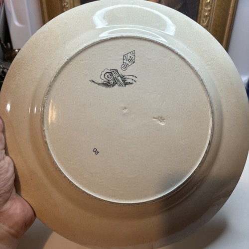 4 antichi piatti da trasferimento estetico Satsuma di Bates Gilda & Walker 10,5" - Foto 11 di 14
