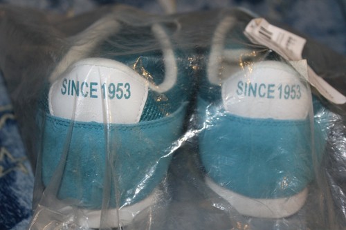 Vintage Disney Tinkerbell Slipper Damenschuhe Größe 9 US blau - Bild 5 von 5