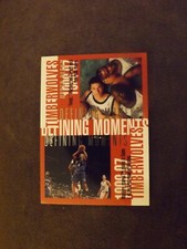 1997-98 Upper Deck Defining Moments Minnesota Timberwolves Card 