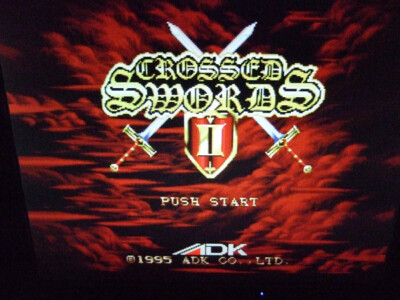 Neo Geo MVS Crossed Swords EUR Bon état - Consoles