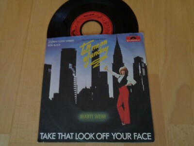   Single   5) MARTI WEBB / Take that look off your face - MINT