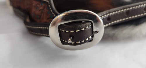 Tyler Peded Maker Claude Texas Leather Hand Tooled Tote Hide Purse New - Picture 16 of 22