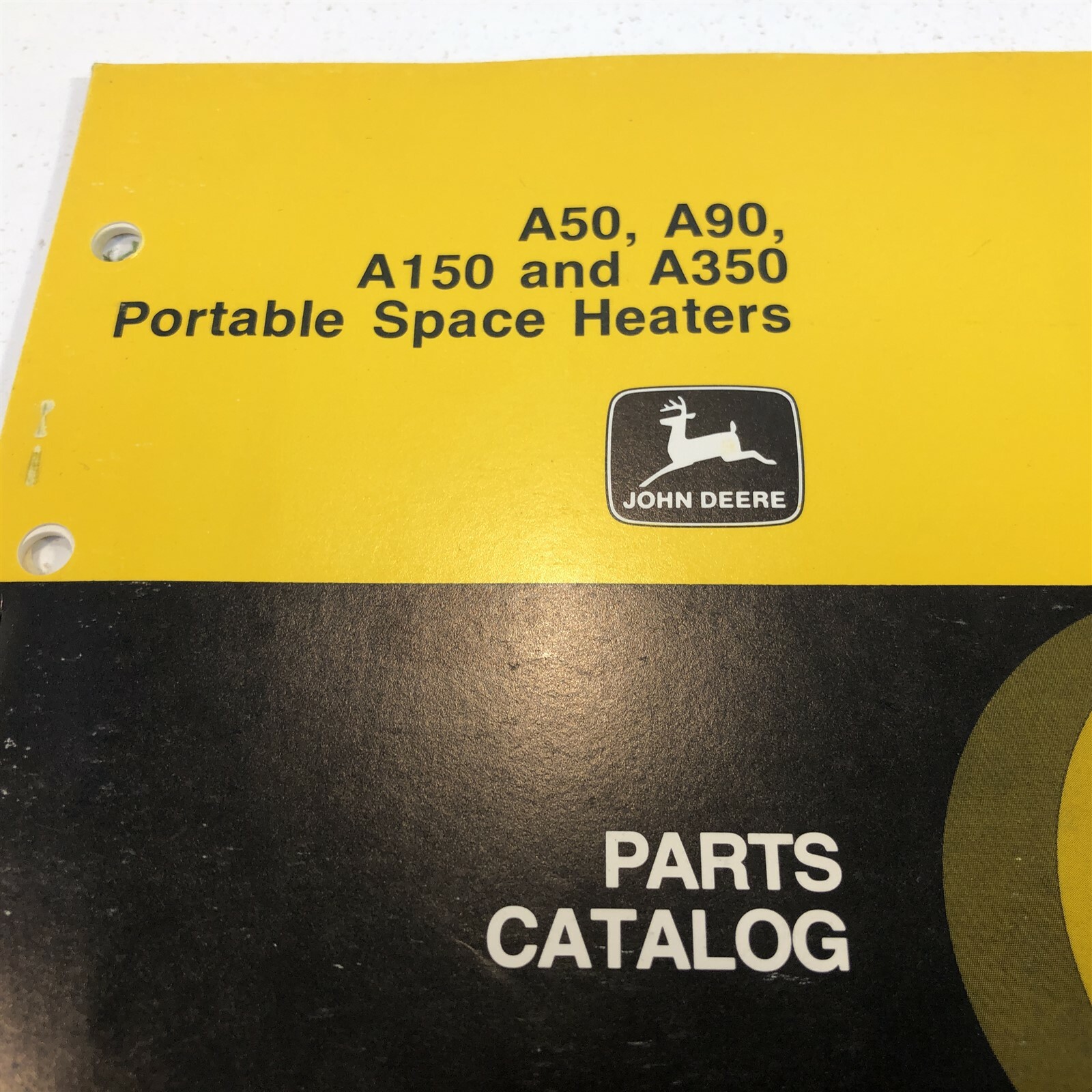 Genuine John Deere A50 A90 A150 A350 Space Heaters Parts Catalog PC-1358  1980 | eBay