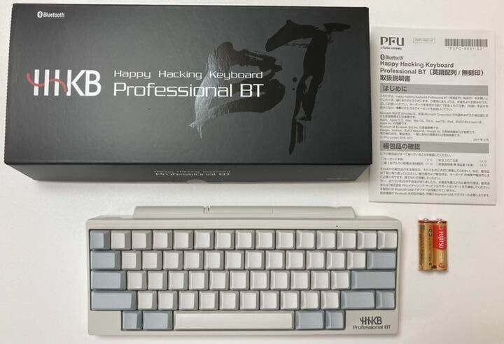 PFU PD-KB600WN HHKB Professional BT BlankKeytop Happy Hacking Keyboard White F/S