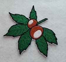 Ohio Buckeyes 4 inch Iron on Embroidered Applique Patch
