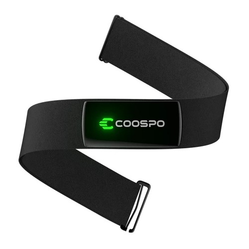 Correa de pecho para monitor de ritmo cardíaco recargable Bluetooth 5.0 ANT+ HR Sensor HRM Ip67 - Imagen 7 de 9