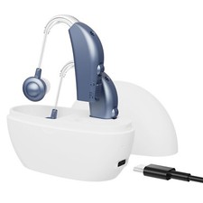 Aparatos Auditivos Para Sordos Audifonos Ancianos Oidos Amplificador Recargable