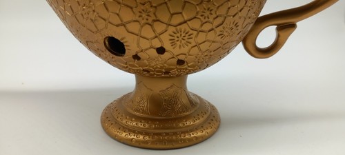Disney Aladdin &Jasmine Snow Globe Musical Box Figurine Toy Magic Lamp - Picture 6 of 8