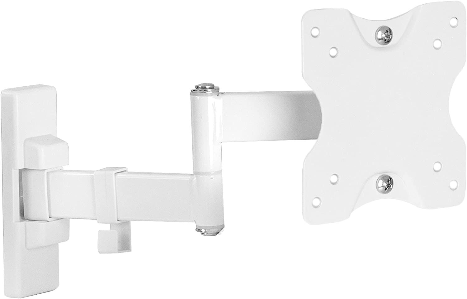 VIVO Full Motion Wall Mount for up to 27 inch LCD LED TV and Computer White