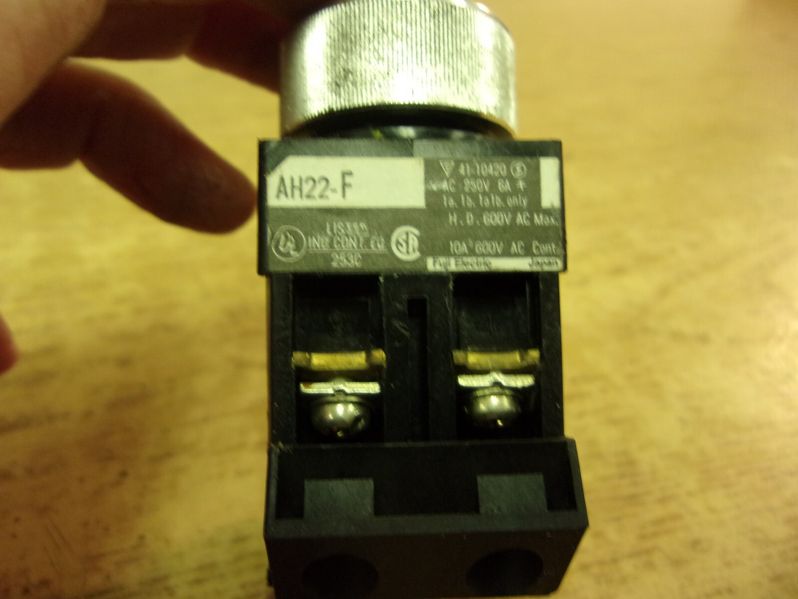 Fuji Electric AH22-F Yellow | eBay