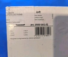 WS Bath Collections Loft 0500 001 01 Euro Toilet Paper Holder In Chrome