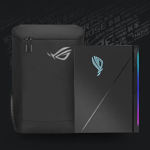 ASUS ROG BP1800 Gaming Backpack 18'' Laptop Handbag Travel Bag Waterproof 24L - Picture 5 of 7