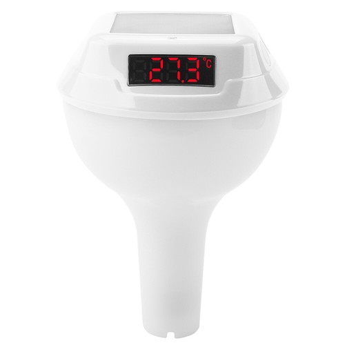 New Solar LED Digital Temperature Gauge RGB aura Light Wireless Pool Thermometer - Picture 8 of 12
