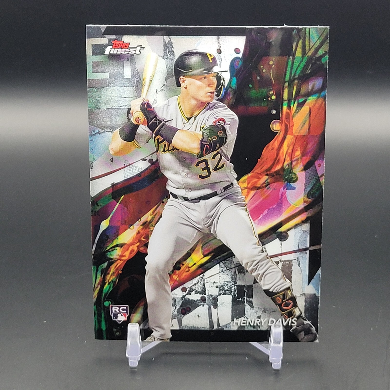 Henry Davis RC 2024 Topps Finest Common 15 - Pittsburgh Pirates