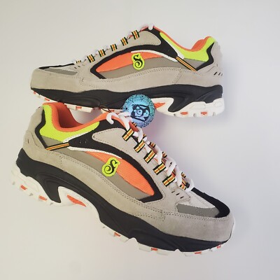 Skechers x Snoop Dogg Stamina Snoop '91 Gray Orange US Mens