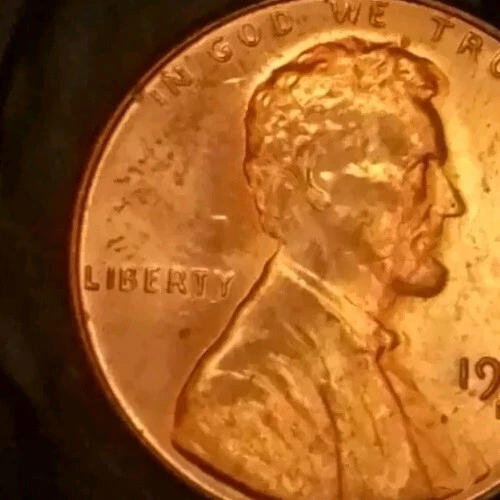 1970 D Lincoln Memorial Mint Error (Item #321) - Picture 2 of 3