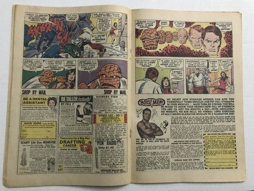 FANTASTIC FOUR #107: E ora - La cosa! APPARIZIONE NEGA-MAN 1971 Marvel Comics - Foto 8 di 10
