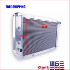 3 Row Radiator For 1971 1972 1973 Ford Mustang Grande / Mach 1 V8 5.0 5.8L CC381