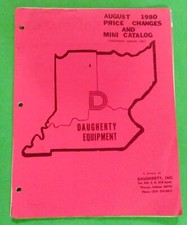Daugherty Equipment Mini Catalog (1980) Warre...