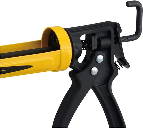 TAJIMA CONVOY JUST YELLOW NON-DRIP CAULKING GUN – SUIT 300ml – 400ml CARTRIDGE - Picture 8 of 10