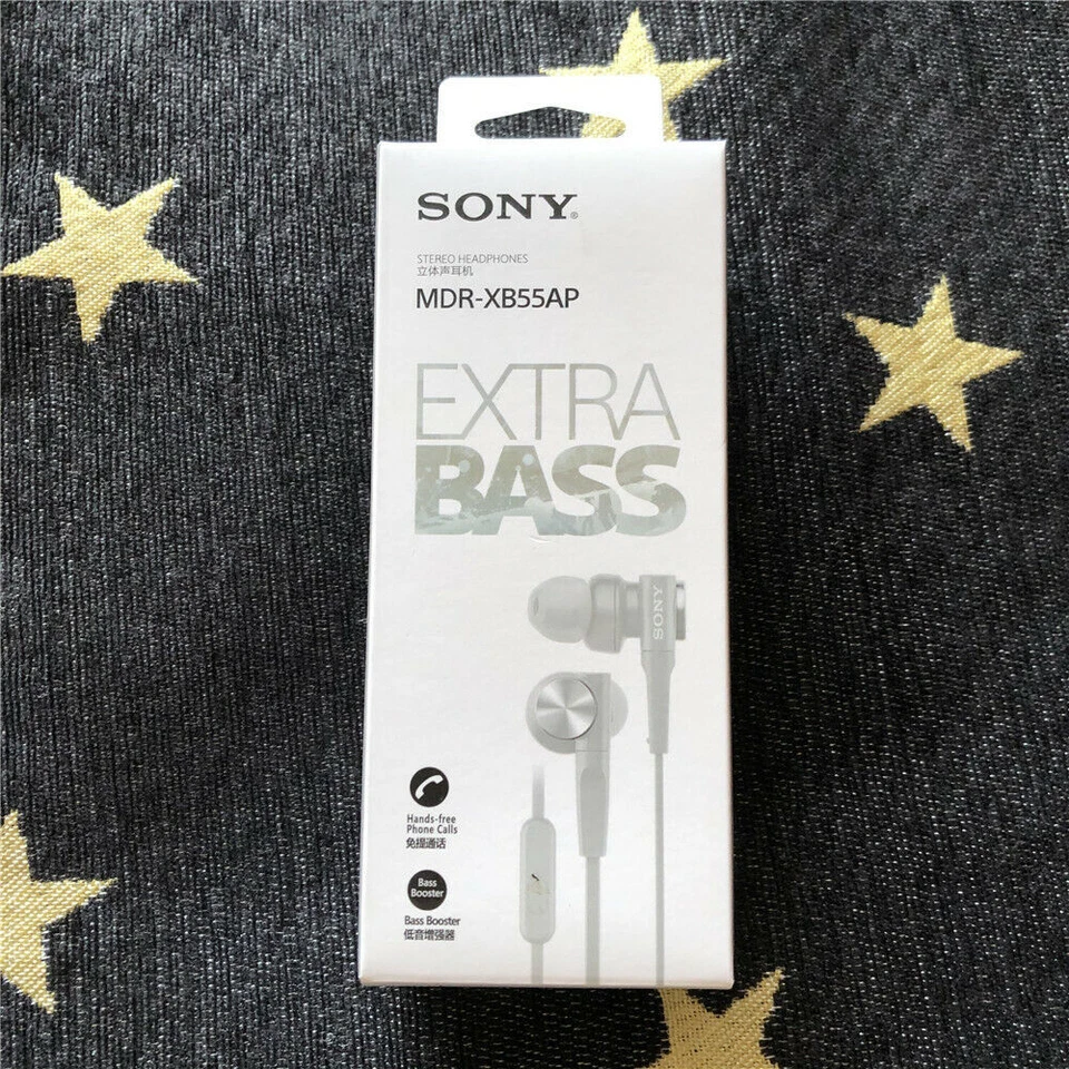 SONY MDR-XB55AP Bass Booster In-Ear Headphones In-line Remote Mic - 2 Colors - Image 4 of 4