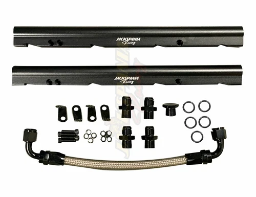 Billet OE LS Fuel Rail Kit For GM Stock Intake Manifold LS1 LS6 V8 EFI AN8