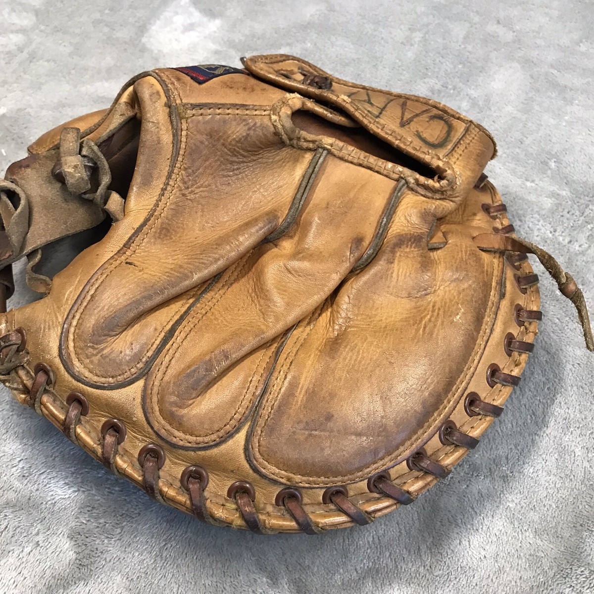 Vtg YOGI BERRA Spalding All Star Model 42-739 Catchers Glove Larry
