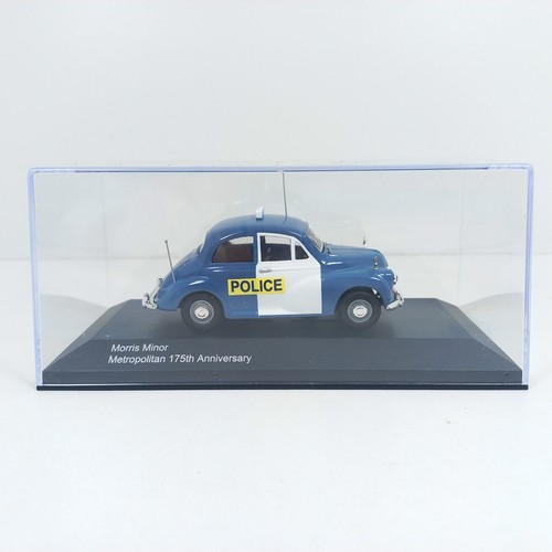 1/43 Coche car auto Morris Minor Police Metropolitan Lledo Corgi - Imagen 5 de 6
