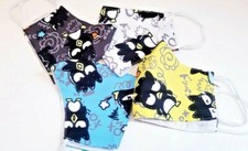 Adult HANDMADE FACE COVER MASK Hello Kitty cat HK badtz maru My Melody Kuromi