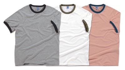 Hering Men's Brazil Two Tone Trim T-shirt 02QF