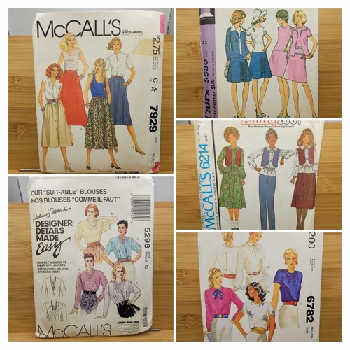Modelli di cucito McCall's Misses taglia 10-14 ~ vari disegni ~ scegli e scegli - Foto 1 di 48