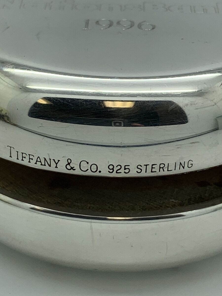 Vintage Tiffany & Co Sterling Silver Yo-Yo Monogrammed 1996