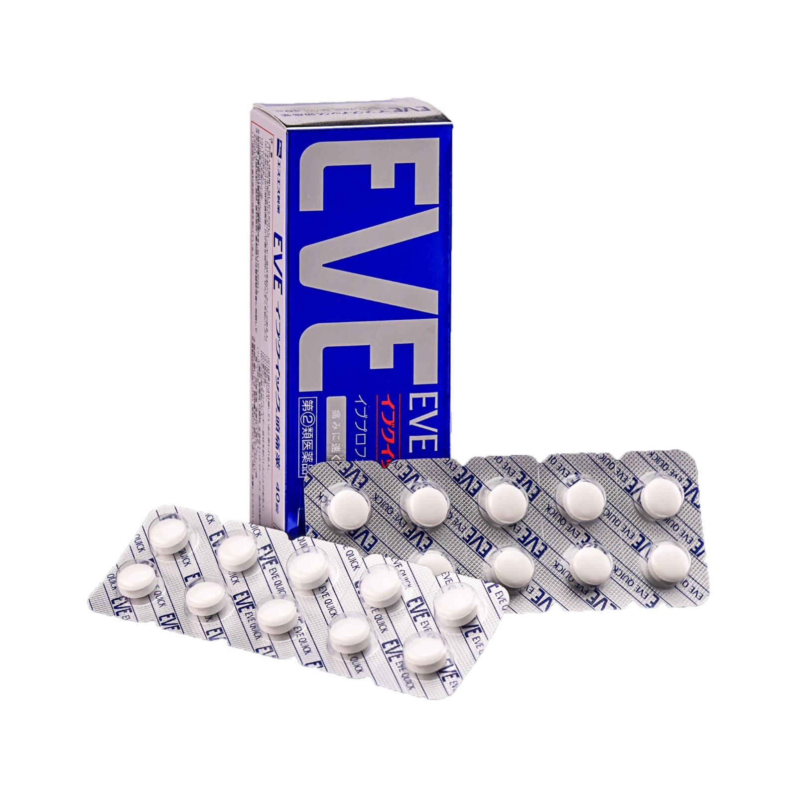 Eve Quick 40 Tablets For Headache Pain Relief Made In Japan Eve Quick 40 Tablets For Headache Pain Relief Made In Japan