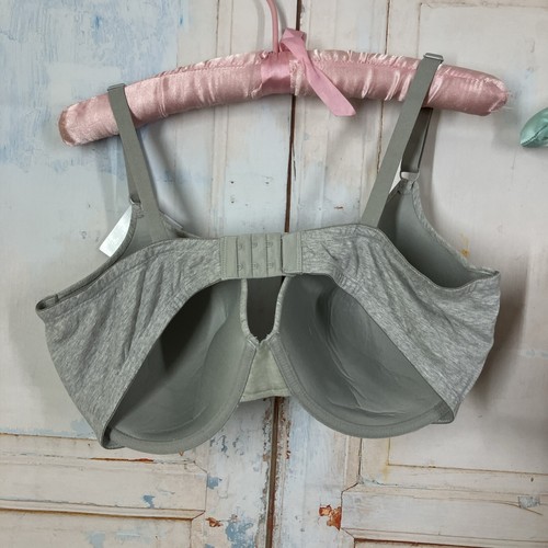 Fruit Of The Loom Womens FT797PK Pink/Gray T Shirt Bra Size 42D 2 Pack - Picture 6 of 16