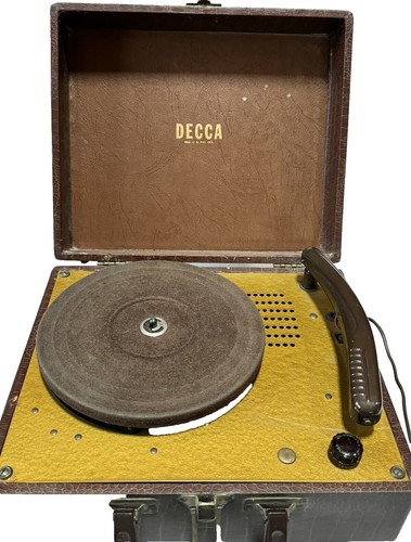 VINTAGE DECCA DK-30R Ribbon Tweeter Units Pair Tested From Japan