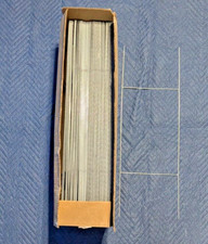 Metal H Frame Yard Sign Wire Step Stakes 50 pack 10 x 30 inch 