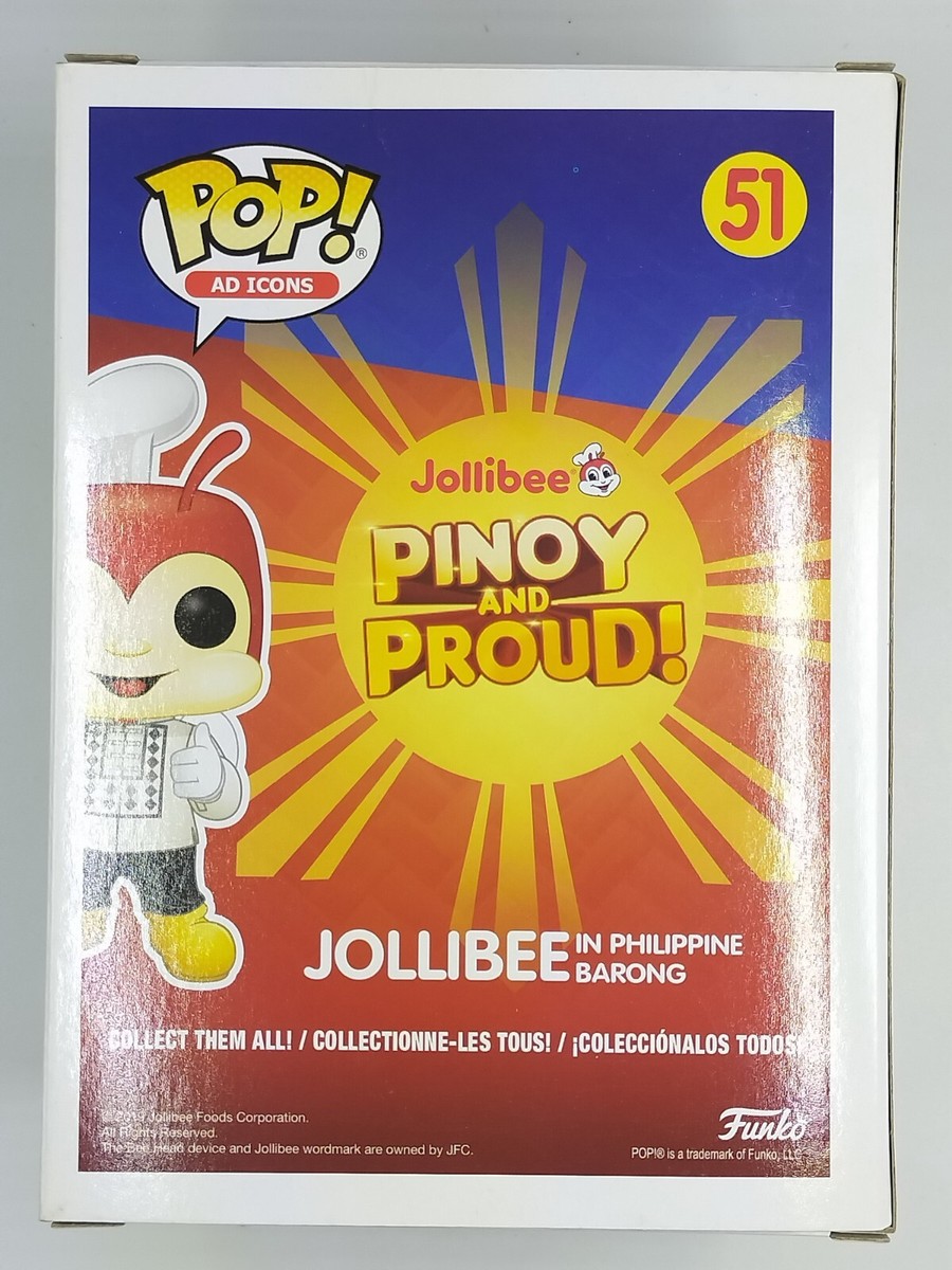 Funko Pop Jollibee Philippine Barong # 51 Ad Icons