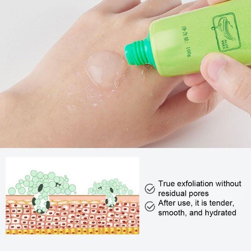 Aloe Vera Deep Cleansing Exfoliating Peeling Gel Facial Moisturizing Aloe< B3Z4 - Picture 7 of 12