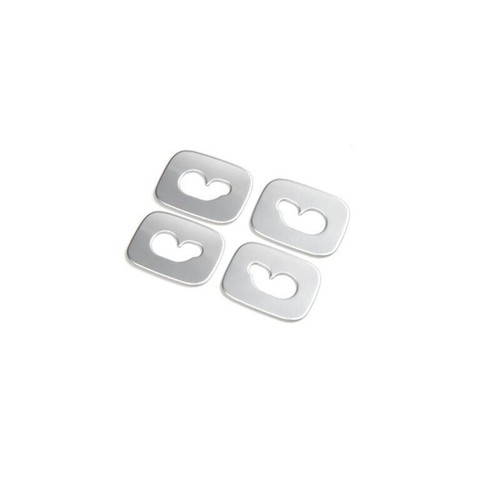 Fit For Porsche Cayenne 2018 2019-2023 2022 ABS Silver Roof Hook Cover Trim 4PCS - Picture 8 of 20