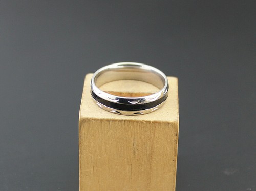 Moda Joyería Lotes a Granel 32 piezas Acero Inoxidable Venta al Mayor Negro Esmalte Hombre Anillo - Imagen 3 de 5