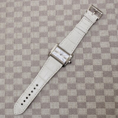 LADIES 31mm CARTIER TANK DIVAN QUARTZ WRISTWATCH