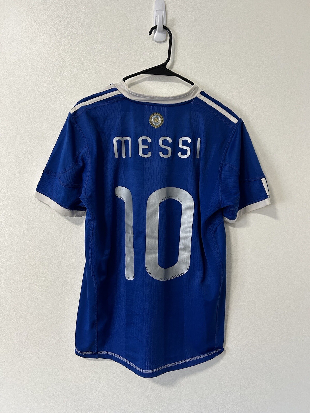 Argentina Away FIFA World Cup South Africa 2010 Messi #10 (S)