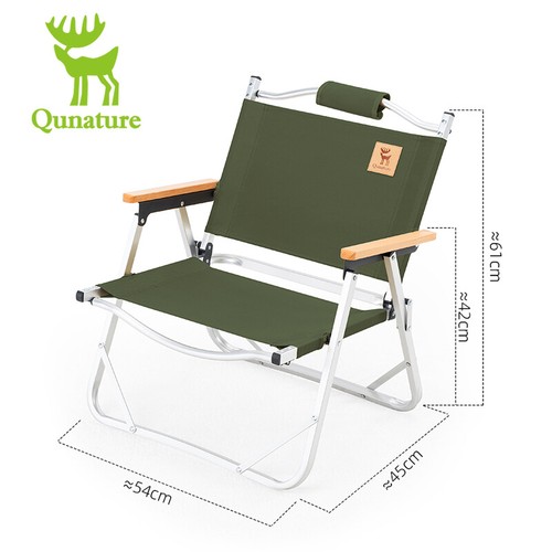 Qunature Camping Chairs Portable Folding Aluminum Alloy Outdoor Picnic Chair - Picture 13 of 16