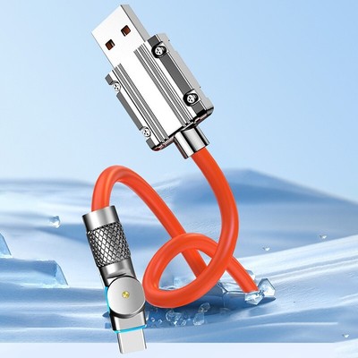 Effizientes Laden Stand Datenkabel USB C -Kabel F??r Xiaomi 180 Grad Rotary
